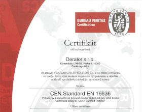 Prestižní certifikace CEPA - BUREAU VERITAS