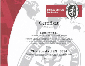 Prestižní certifikace CEPA - BUREAU VERITAS